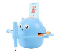 RiToEasysports Robot da Disegno, Robot da Disegno Automatico Intelligente con 100 Parole Interazioni Magiche Pittura Dipinto Giocattoli per Bambini (Cielo Blu)