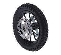 RiToEasysports Ruota Posteriore per Pneumatici in Gomma Anti-SKID per Coolster QG-50 Adatto per Mini Bici Sporco, Sostituzione Diretta con una Semplice Installazione