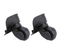 RiToEasysports Ruota Universale per Valigia da 2 Pezzi, Ruote sostitutive per Bagagli per Custodia da Viaggio silenziosa, Resistente all'Usura e di buona fattura Facile da installare