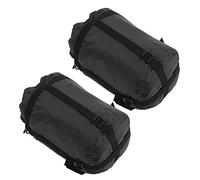 RiToEasysports Sacco a Pelo, Sacco a Compressione da 2 Pezzi con Coulisse e Cinghia Inferiore, per Campeggio, Escursionismo, Picnic, attività All'aperto
