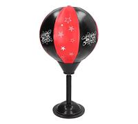 RiToEasysports Sacco da Boxe da Tavolo, Palla da Boxe Gonfiabile in Pelle PU con Molla in Acciaio per Alleviare lo Stress Impiegati Adulti Bambini