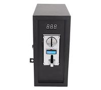 RiToEasysports Scatola di Controllo del Timer a Gettoni, Timer a Gettoni Programmabile con Display Digitale e Blocco Tasti, per Distributori Automatici, Poltrone Massaggianti, Lavatrici e