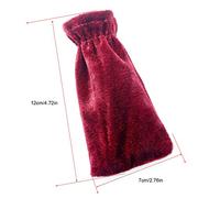 RiToEasysports Servitore e Comodo Fino a Pulire il Coperchio del Pedale del Piano Pleuche - Design Squisito - Sia Grande Che Verticale (rosso)