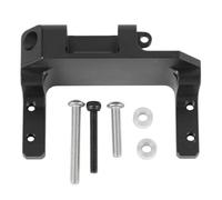 RiToEasysports Servo sul Supporto per Assi, RC Servo Mount 1/10 RC Crawler Aggiornamento in Lega di Alluminio per SCX10 III AR45P ASSE Portale Terza Generazione (Black)