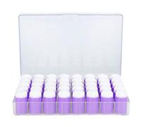 RiToEasysports Set Artistico per Timbri a Inchiostro con Spugne per, per Disegno Artigianale e Pittura con le - 40 Pezzi Rosa Giallo Viola Verde, Ideali per Artisti e Artigiani (PURPLE)