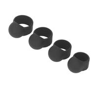 RiToEasysports Set di 4 Copridita per Tamburo in Morbido Silicone per Suoni Puri Adatti per Strumenti a Percussione