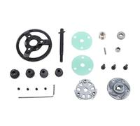 RiToEasysports Set di Attrezzi per Auto RC, Set di Upgrade a Spur della Frizione in Metallo con Ingranaggi di Grandi Dimensioni 90t 18t 19t 20t 21t Pignone Motore per Taglio 2WD VXL 1:10 Auto