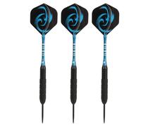 RiToEasysports Set di Freccette Professionali con Punta in Acciaio, Freccette Punta in Metallo con Aste e Alette in Alluminio con Canna di Ferro Antiscivolo, per Gioco di Home Pub Bar (Blue)