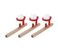 RiToEasysports Set di Giocattoli Educativo in Legno Lucido a Mano Galleggiante, 3 Pezzi Gioco a Sfera Galleggiante per L'illuminazione di Bambini, Regali, Educazione All'illuminazione
