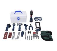 RiToEasysports Set di Strumenti per Bambini da 25 Pezzi con Trapano Elettrico per Migliorare Le abilità Pratiche, Il Tempo di Gioco Sicuro e Preoccupante, Stimola l'immaginazione e la creatività,