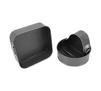 RiToEasysports Set di Utensili per Dolci da 3 Pezzi con Fibbia a Molla in Acciaio Inossidabile per un Facile Rilascio per Vari Dessert per Panettieri Domestici (24/26/28)