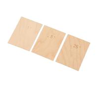RiToEasysports Shim a Collo di Chitarra Costruiti per Ultimo, Regolazione dell'angolo di Precisione, Risonanza Migliorata, Set di Legno di Acero Solido 0,25 ° 0,5 ° 1 ° Piastra per Fissaggio del
