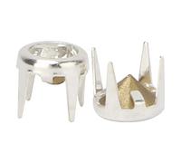 RiToEasysports Shinestone di Altamente Lucido, 50 PCS da 6 Mm Fai da Te Colorato di Artigli per Artigianato, per Abbigliamento, Arte, Scarpe (#1)