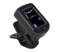 RiToEasysports Sintonizzatore di Precisione con Schermo a LED a Colori Rotabile per Violino di Bassi di Chitarra Ukulele, Accarting Rapido Accurato Ricaricabile, compatibilità Multi-strumento,