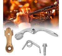 RiToEasysports Sostituzione della Valvola per lo Sputo in Rame della Chiave dell'acqua della Tromba con Vite e Molla 42,3 Mm CB98 o 47,8 Mm CB99 per Manutenzione e Riparazione della Tromba (CB98)