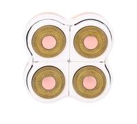 RiToEasysports Sostituzione in Pensione dei Capelli della Testa Rosa del Corpo Oro Placcato per Donne Retaboliche, Uso a Secco Doppio e Secco, Adattata a 4 Rifiuti di Capelli per la Testa