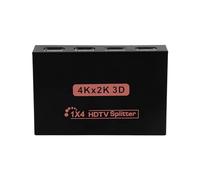 RiToEasysports Splitter Interfaccia Multimediale HD, Splitter 1x4 4K con Supporto Risoluzione 4Kx2K, per Monitor TV