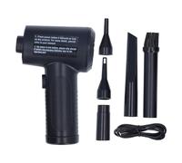 RiToEasysports Spolverino Ad Aria Compressa, Spolverino Elettrico Senza Fili da 51000 Giri/min per Computer, Tastiera, Casa, Esterni e Auto