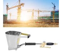 RiToEasysports Spruzzatore per Stucco, Spruzzatore per Cemento in Alluminio per Strutture Murali, 18,1 X 7,3 X 7,9 Pollici, Efficiente Strumento per Intonacare per Decorazioni Domestiche e Cantieri