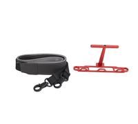 RiToEasysports Staffa per Telecomando Drone con Cordino, Supporto per Impugnatura Multifunzionale 4 in 1 in Lega di Alluminio CNC per Mini 4 PRO RC 2 1 (Rosso)
