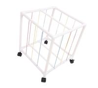 RiToEasysports Stoccaggio Efficiente e Soffocante, Grande Gabbia per Zoo in Peluche con Ruote Materiale ABS per Riporre gli Oggetti, Facile Montaggio e capacità Generosa, Adatta per Sala Giochi, (#13)