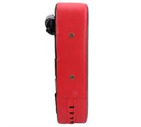 RiToEasysports Strike Shield, Copertura in Pelle PU Resistente agli Strappi con Imbottitura in Schiuma Ad Alta densità per Allenamenti di Boxe e Calci, Cuscinetto Antiurto per Bersaglio (Rosso)