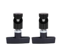 RiToEasysports Strumento di Supporto Sicuro, 2 Pezzi di Supporto per Cappa per Auto Strumento di Fissaggio a Bordo Multipurico a Bordo Dispositivo Anti Pizzico per Berline SUVS Veicolo, Realizzato