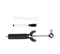 RiToEasysports Strumento per la Riparazione di Ammaccature con Tracciatore per Sopracciglia per Ruote per Auto, in Ferro ABS, Regolabile 0 a 6,9 Pollici, per Riparazione di Ammaccature in Lamiera