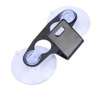 RiToEasysports Supporto a Ventosa per Rilevatore, Supporto per Rilevatore su Cruscotto in Ferro con Regolazione dell'angolo Flessibile, Adesione Potente, 9x5x3 Cm, per l'uso Sul Parabrezza e Sul