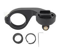 RiToEasysports Supporto per Computer da Bicicletta, Supporto Anteriore per Manubrio della Bicicletta con Chiave Esagonale da 2,5 Mm e Manicotti a Diametro Variabile, per Manubrio da 25,4 Mm (per