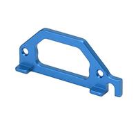 RiToEasysports Supporto Servo in Lega di Alluminio, Parti di Aggiornamento Ad Alta Resistenza per Auto Cingolata Latrax Teton 1/18 RC, con Design di Sostituzione Diretta per Fermezza e (BLUE)