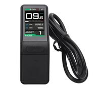 RiToEasysports Tachimetro, Schermo a Colori ABS Connettore Resistente All'acqua SW102 T Pannello di Controllo LCD per Bici Elettrica per Motore M600 M510 M820 Mid Drive