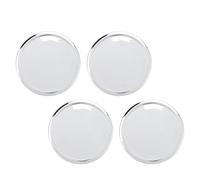 RiToEasysports Tappo Centrale a Rotelle per Auto 65 Mm X 48 Mm, 4 Pezzi per Centrale a Ruota Elegante Set per Berline, SUV, Auto Sportive, Facile Installazione, Protezione Potente, Design