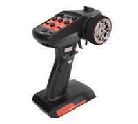 RiToEasysports Telecomando RC 7 2,4 GHz, Trasmettitore Radio con Ricevitore, Protezione Acceleratore e Allarme di Bassa Tensione, con Set Luci di Collegamento e Spina Verricello, per Auto e