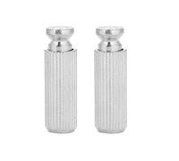 RiToEasysports Tremolo Anchor Stud, 2 tastiere e ancoraggi Tremolo Bridge per chitarra elettrica regolabile da 8 mm con lega di rame-zinco per Floyd Rose. (argento)