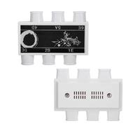 RiToEasysports Tuner Pitpa del Pitch Canne Ottoni Sintonizzate a Mano e B G D a e per Chitarre Elettriche o Acustiche con Portatili Compatti in Plastica ABS Premium per Musicisti