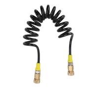 RiToEasysports Tusino di Inflazione a Spirale Ad Alta Pressione del Tubo dell'Aria Bobina 63MPA M10X1 con Connettori a Doppia Femmina da 8 Mm per Pompe Elettriche Serbatoi di Immersione in Bici