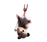 RiToEasysports Urlando Opossum Heck -View Mirror Ornant Ornament Ideale per gli Appassionati di Automobili e la Decorazione Natalizia (A)