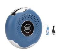 RiToEasysports Ventola di Raffreddamento della Collana, Ventola di Collana Ricaricabile USB con Cordino a Batteria da 1200 mAh Motore Senza Spazzola per Viaggi Desktop per Ufficio (Blue)