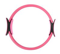 RiToEasysports Yoga Ring Double Handled Unbreakable Pilates Ring Fitness Circle Perdita di Peso Body Toning Magic Circle(Rosa)