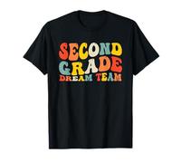Ritorno a Scuola 2 ° Grado Dream Team Insegnante Kid Seconda elementare Maglietta