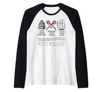 Ritorno a Scuola 5a elementare Sasso Carta Forbice Niente Maglia con Maniche Raglan