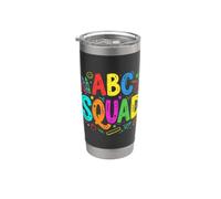 Ritorno a scuola ABC Squad Scuola materna Bicchiere termico in acciaio inox doppia parete