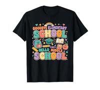 Ritorno a Scuola Addio Elementary Hello Middle School Maglietta