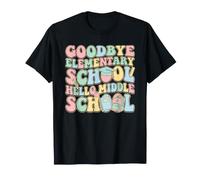 Ritorno a Scuola Addio Elementary Hello Middle School Maglietta