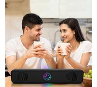 Ritorno a scuola: Altoparlante Bluetooth cablato immersivo per computer desktop e portatili, subwoofer ad alte prestazioni - Offerta speciale!