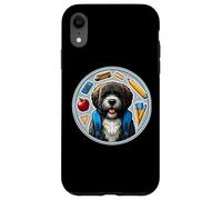 Ritorno a scuola Bouvier des Flandres Cane Ragazza Ragazza Proprietario Bambini Custodia per iPhone XR