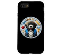 Ritorno a scuola Bouvier des Flandres Cane Ragazza Ragazza Proprietario Bambini Custodia per iPhone SE (2020) / 7 / 8
