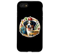 Ritorno a scuola Entlebucher Cane di montagna Ragazzo Ragazze Bambini Proprietario Custodia per iPhone SE (2020) / 7 / 8