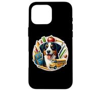 Ritorno a scuola Entlebucher Cane di montagna Ragazzo Ragazze Bambini Proprietario Custodia per iPhone 16 Pro Max